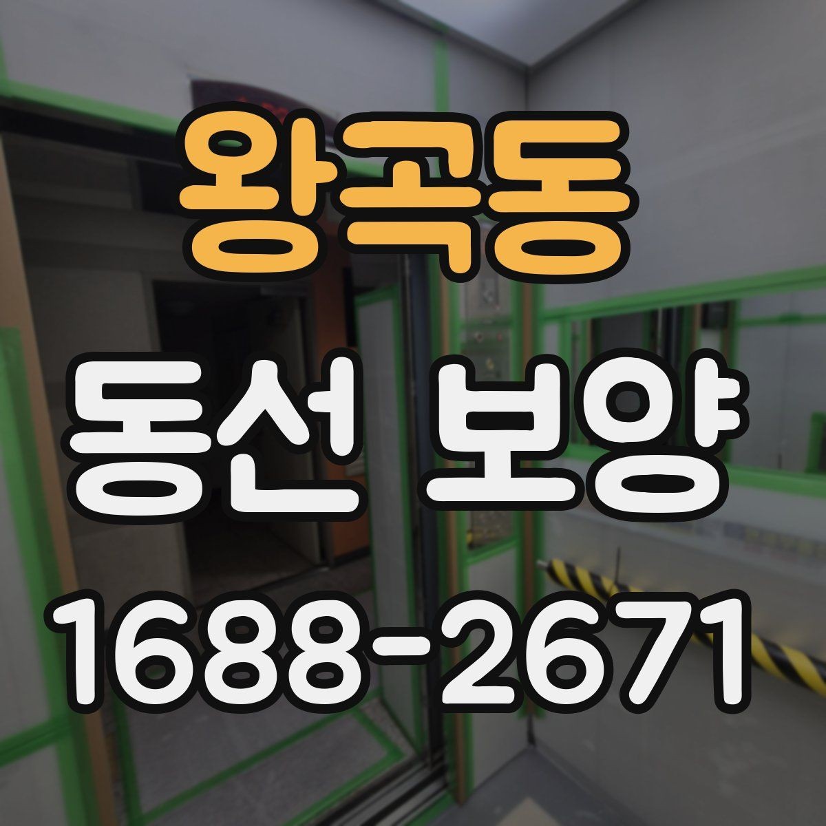 왕곡동 동선 보양 작업에서 먼지와 오염을 줄이는 요령