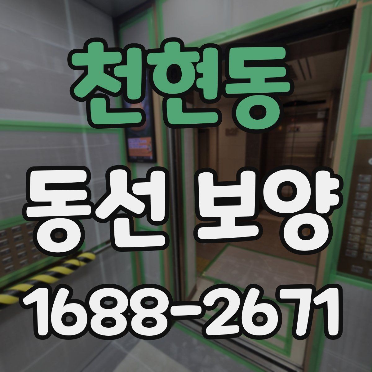천현동 동선 보양 현장별 작업 난이도가 달라지는 이유