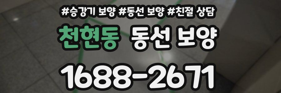 천현동 동선 보양