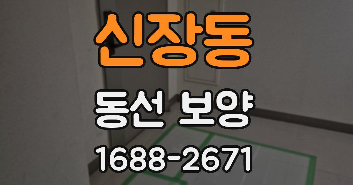 신장동 동선 보양