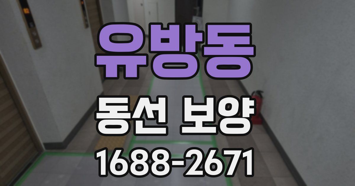 유방동 동선 보양