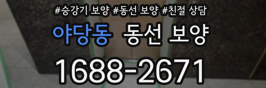 야당동 동선 보양