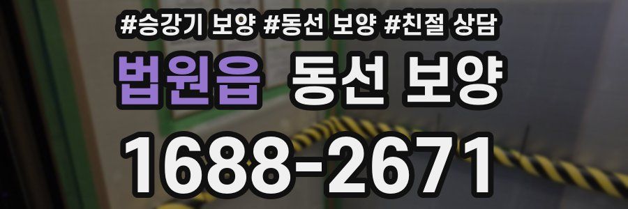법원읍 동선 보양