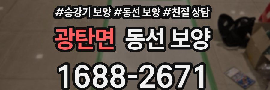 광탄면 동선 보양