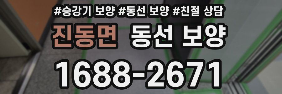 진동면 동선 보양