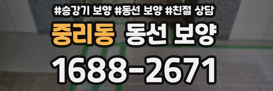 중리동 동선 보양