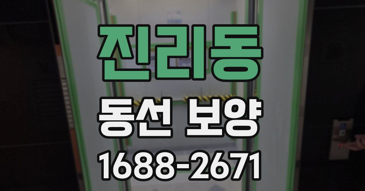 진리동 동선 보양
