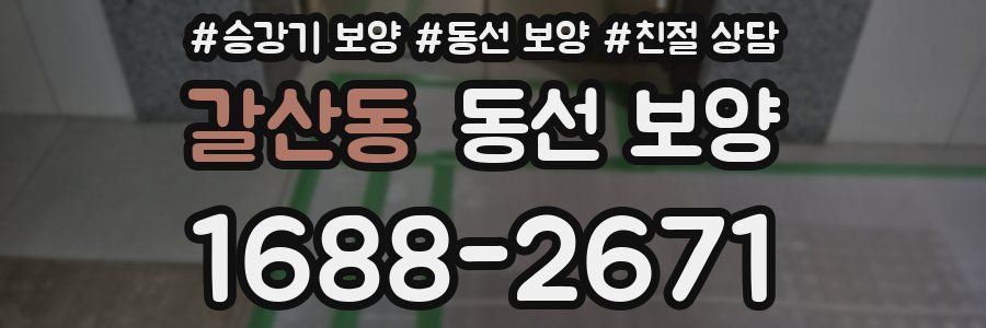 갈산동 동선 보양