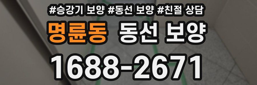 명륜동 동선 보양