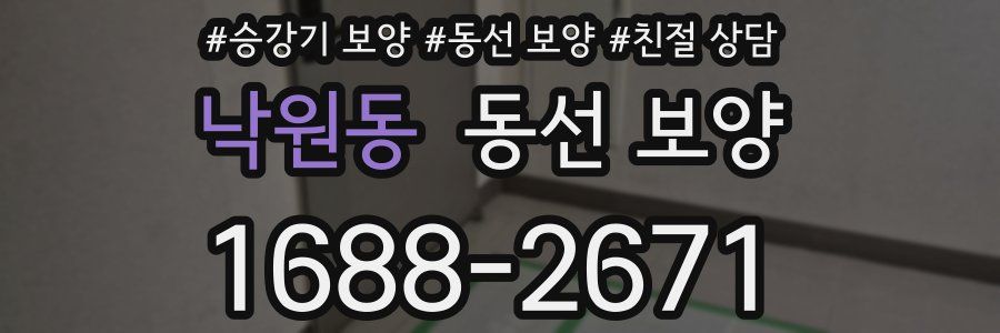 낙원동 동선 보양