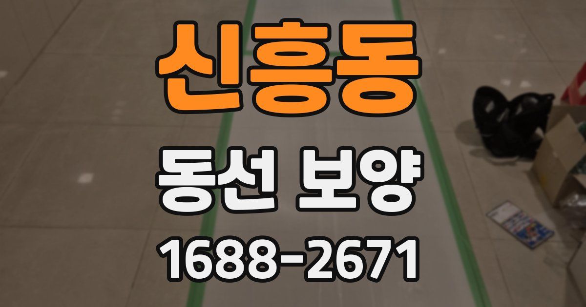 신흥동 동선 보양