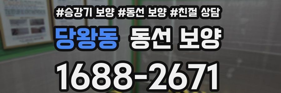 당왕동 동선 보양