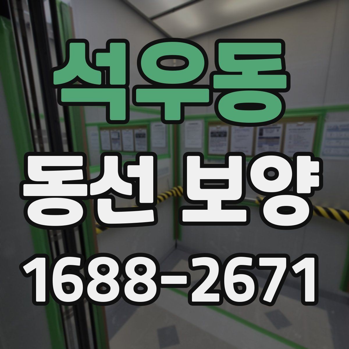 석우동 동선 보양 자재를 선택할 때 비교할 기준