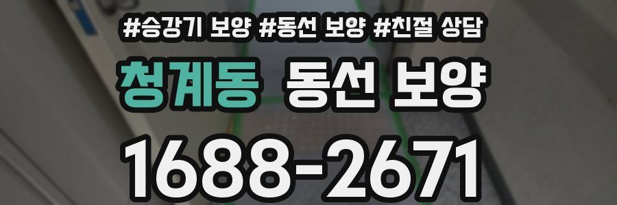청계동 동선 보양