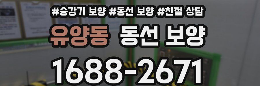 유양동 동선 보양