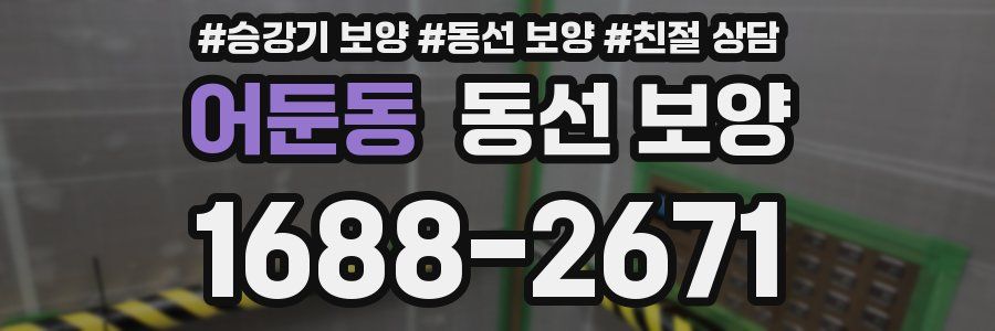 어둔동 동선 보양