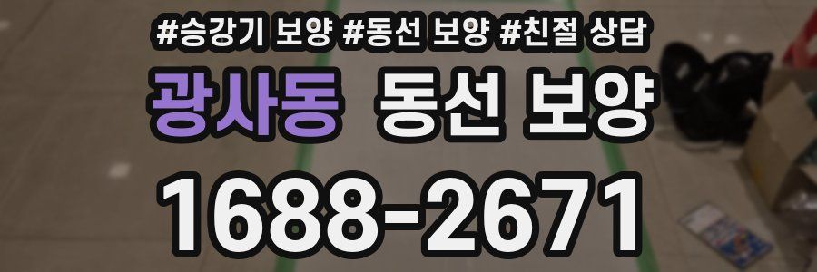 광사동 동선 보양