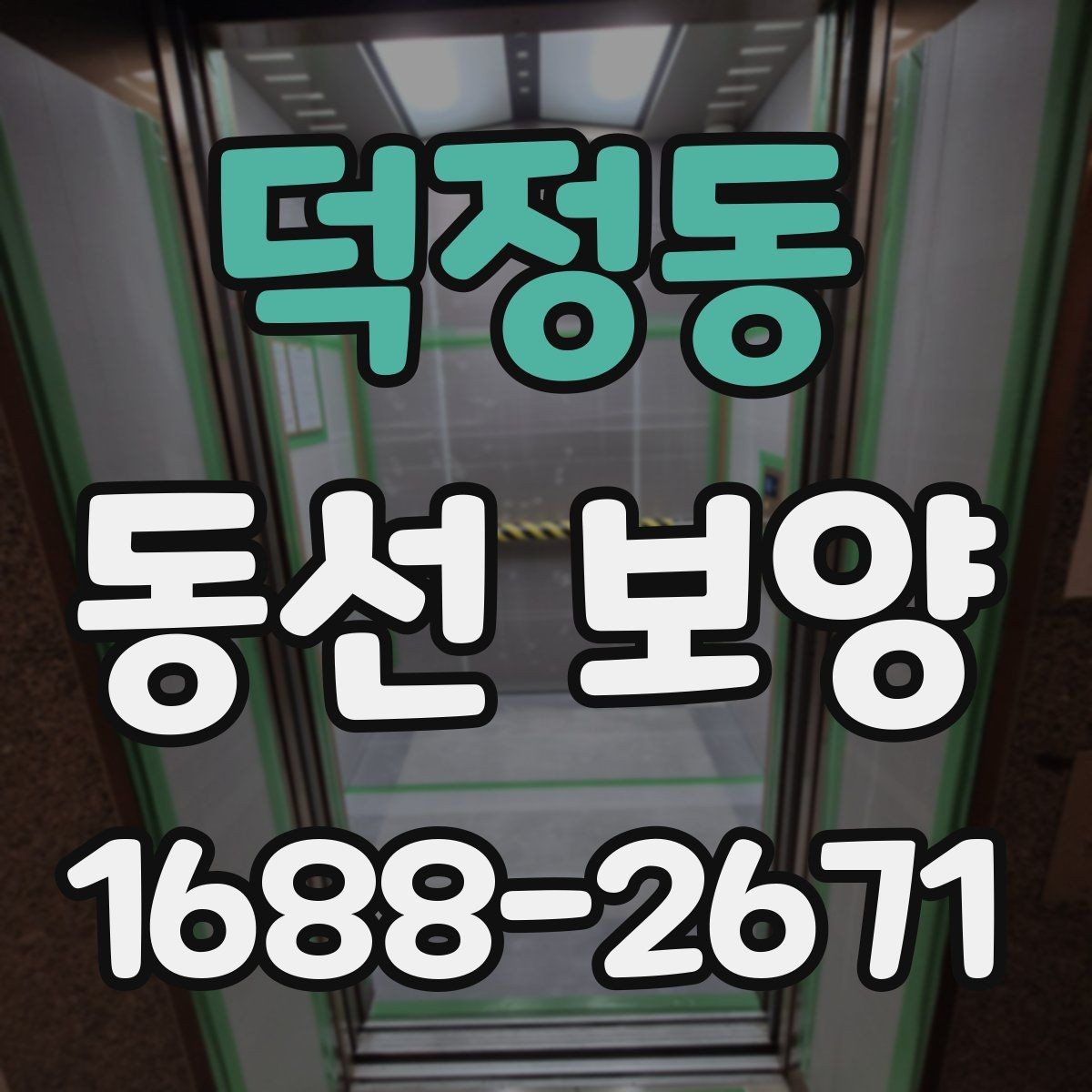 덕정동 동선 보양 작업 시간은 어떻게 정해질까