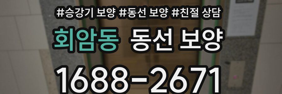 회암동 동선 보양