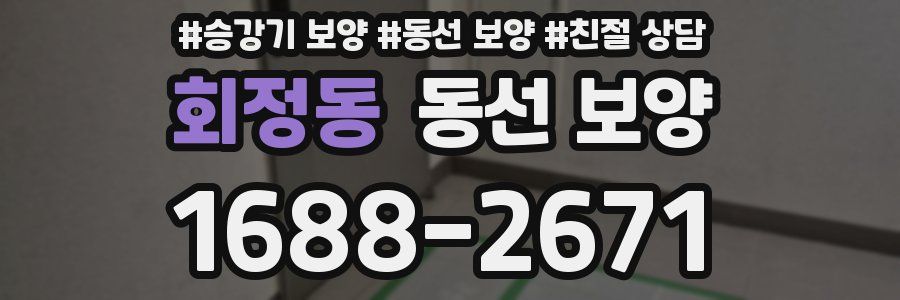 회정동 동선 보양
