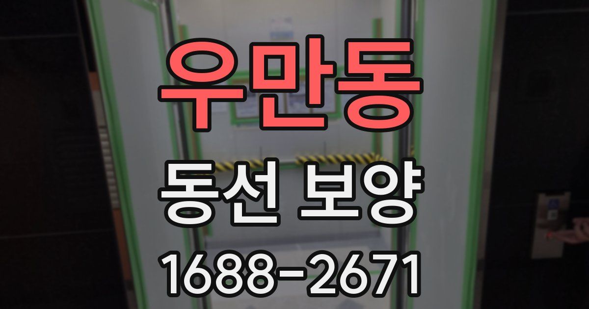 우만동 동선 보양