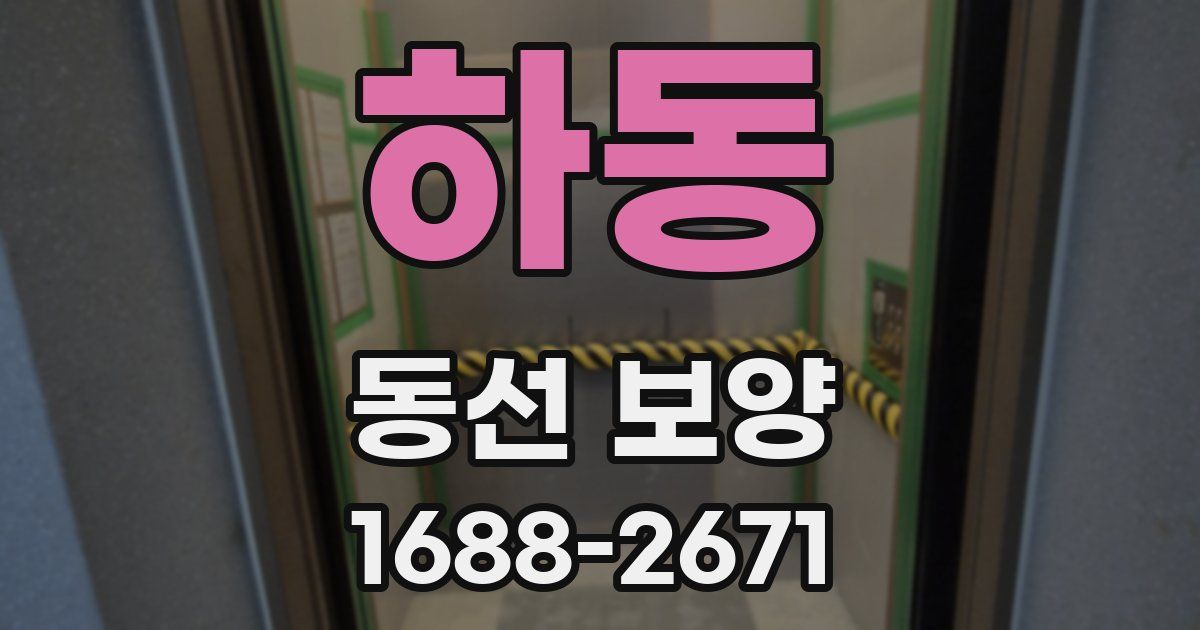 하동 동선 보양