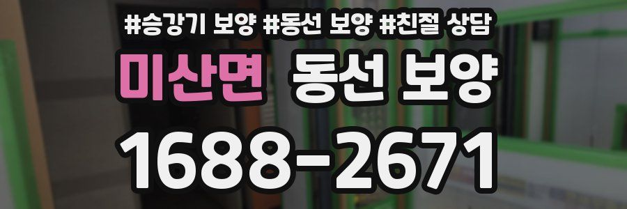 미산면 동선 보양