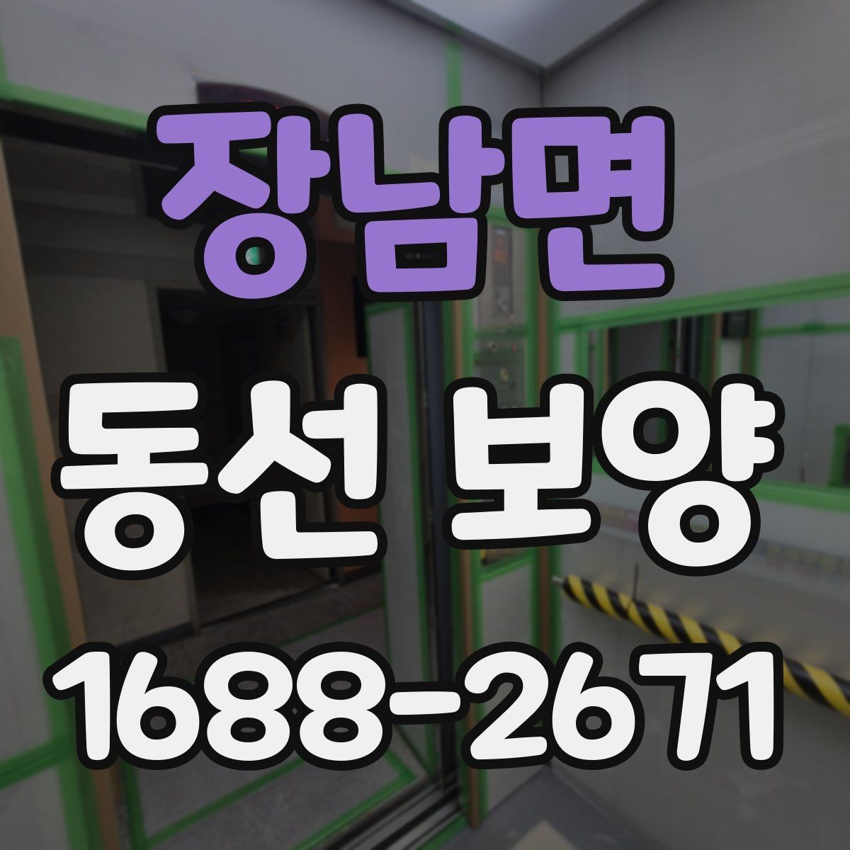장남면 동선 보양 작업 순서와 준비 단계