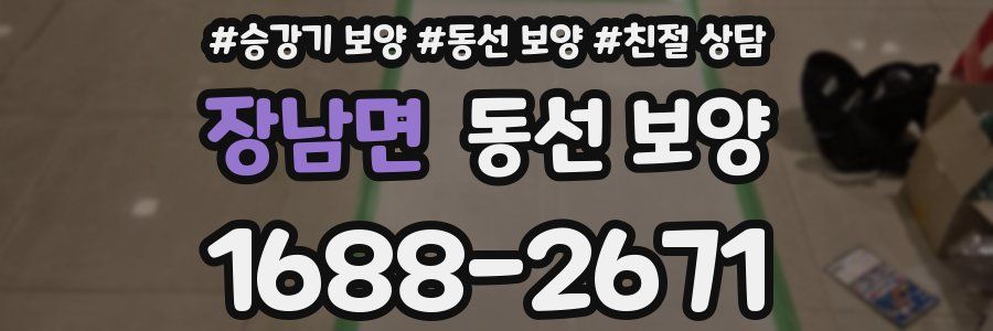 장남면 동선 보양