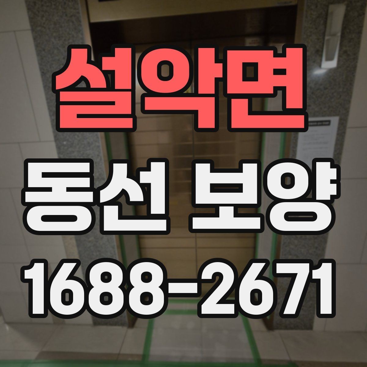 설악면 동선 보양 전 점검해야 할 하자와 위험 요소