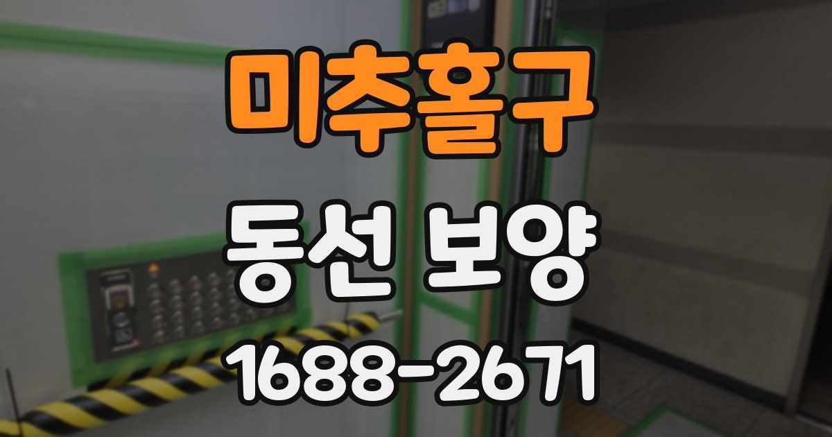 미추홀구 동선 보양