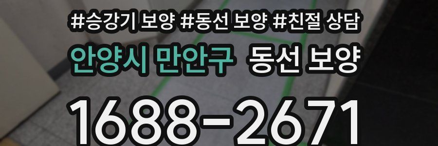 안양시 만안구 동선 보양