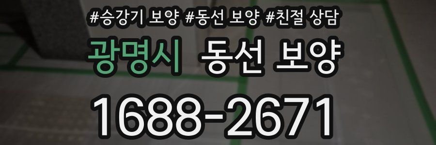 광명시 동선 보양
