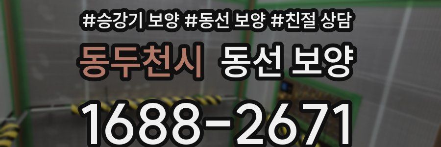 동두천시 동선 보양