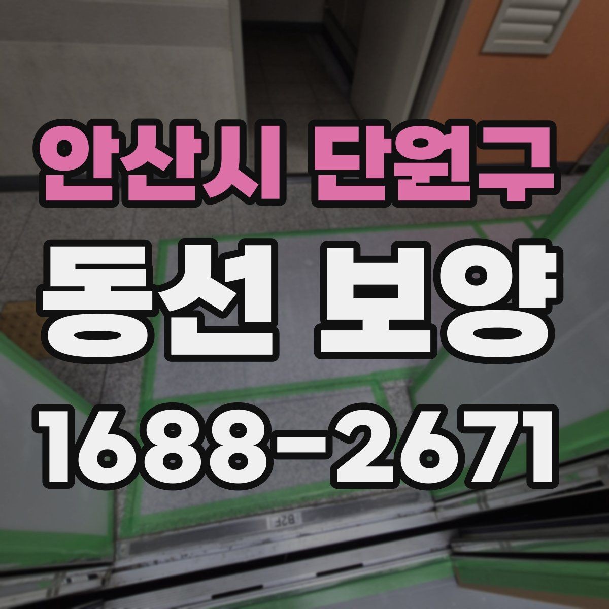 안산시 단원구 동선 보양 계획을 세울 때 고려할 요소