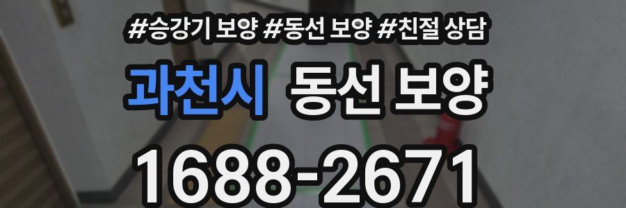 과천시 동선 보양