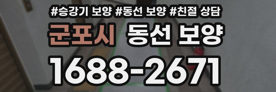 군포시 동선 보양
