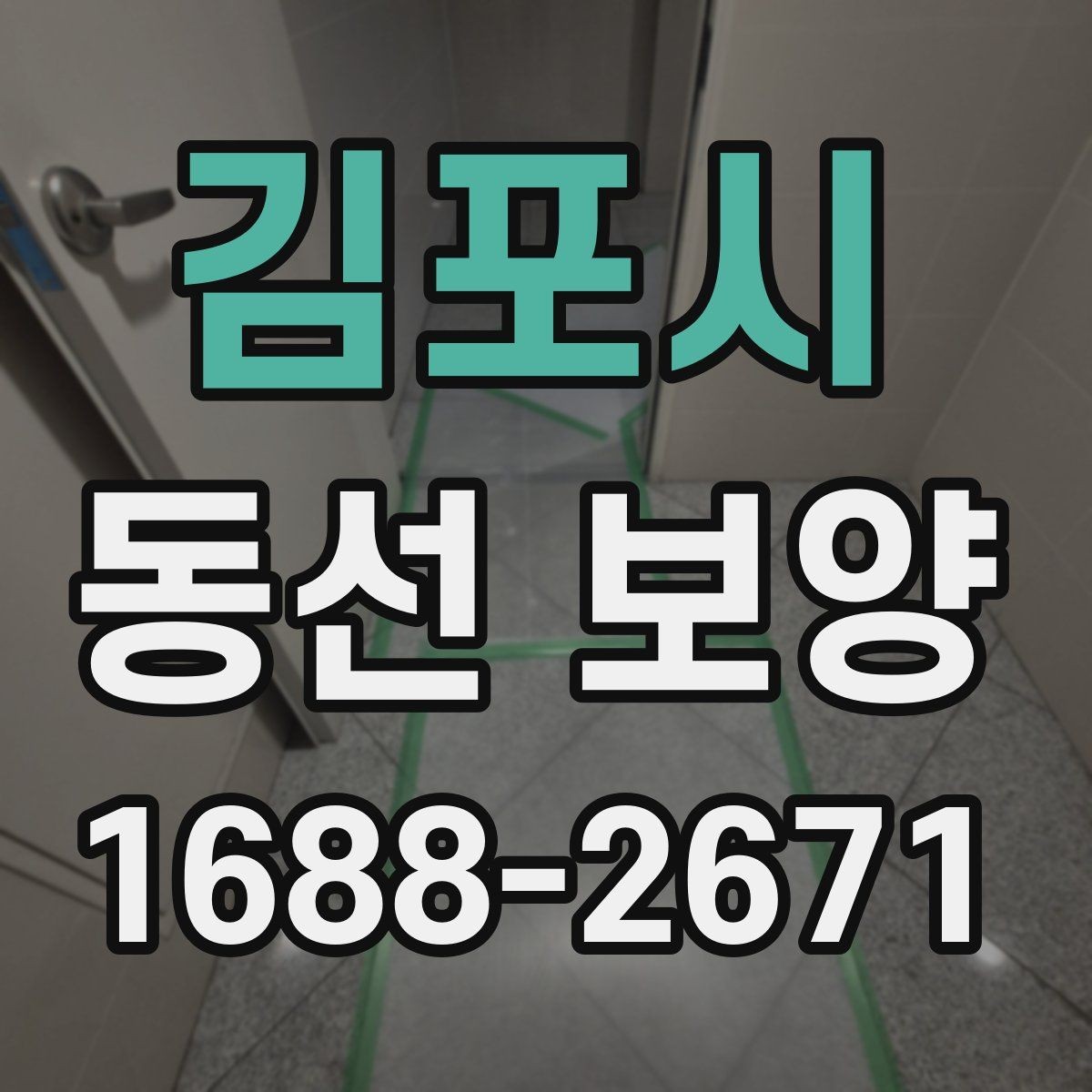 김포시 동선 보양 작업에서 자주 쓰는 보호 재료