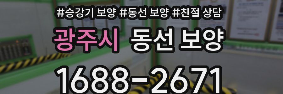 광주시 동선 보양