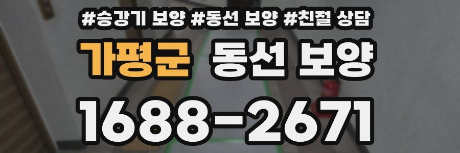 가평군 동선 보양