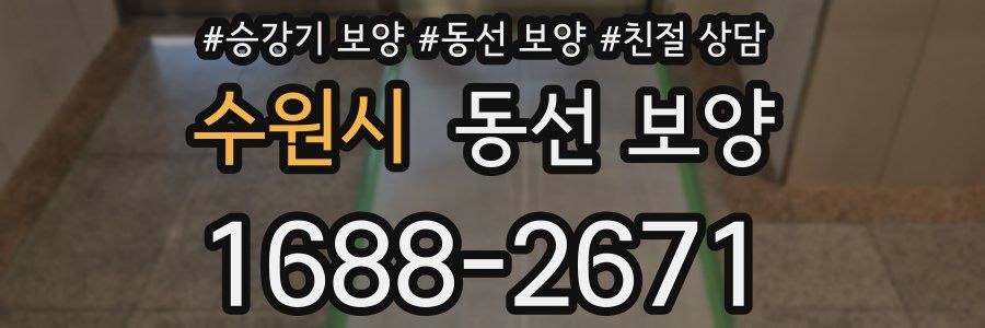수원시 동선 보양