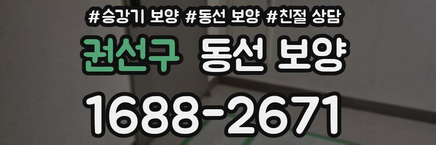 권선구 동선 보양