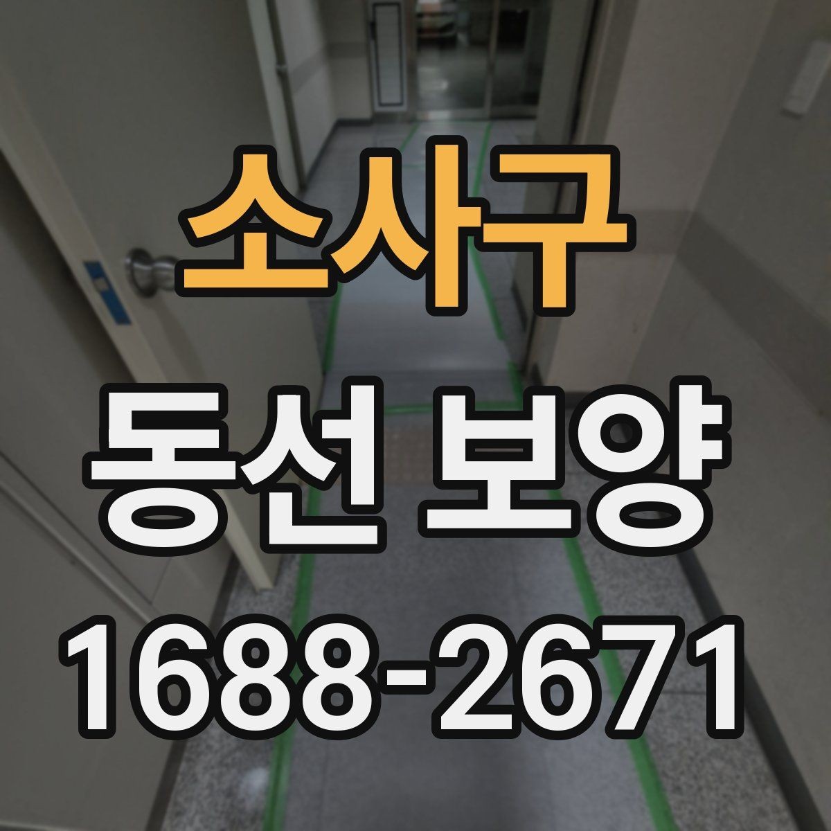 소사구 동선 보양 현장에 맞는 보호 방법 정리