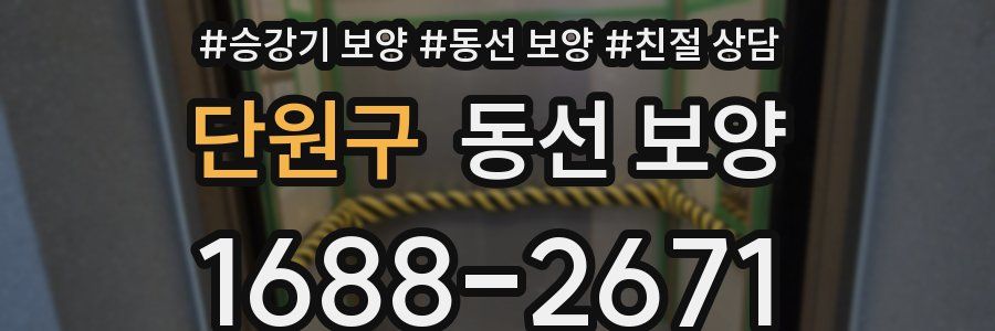 단원구 동선 보양