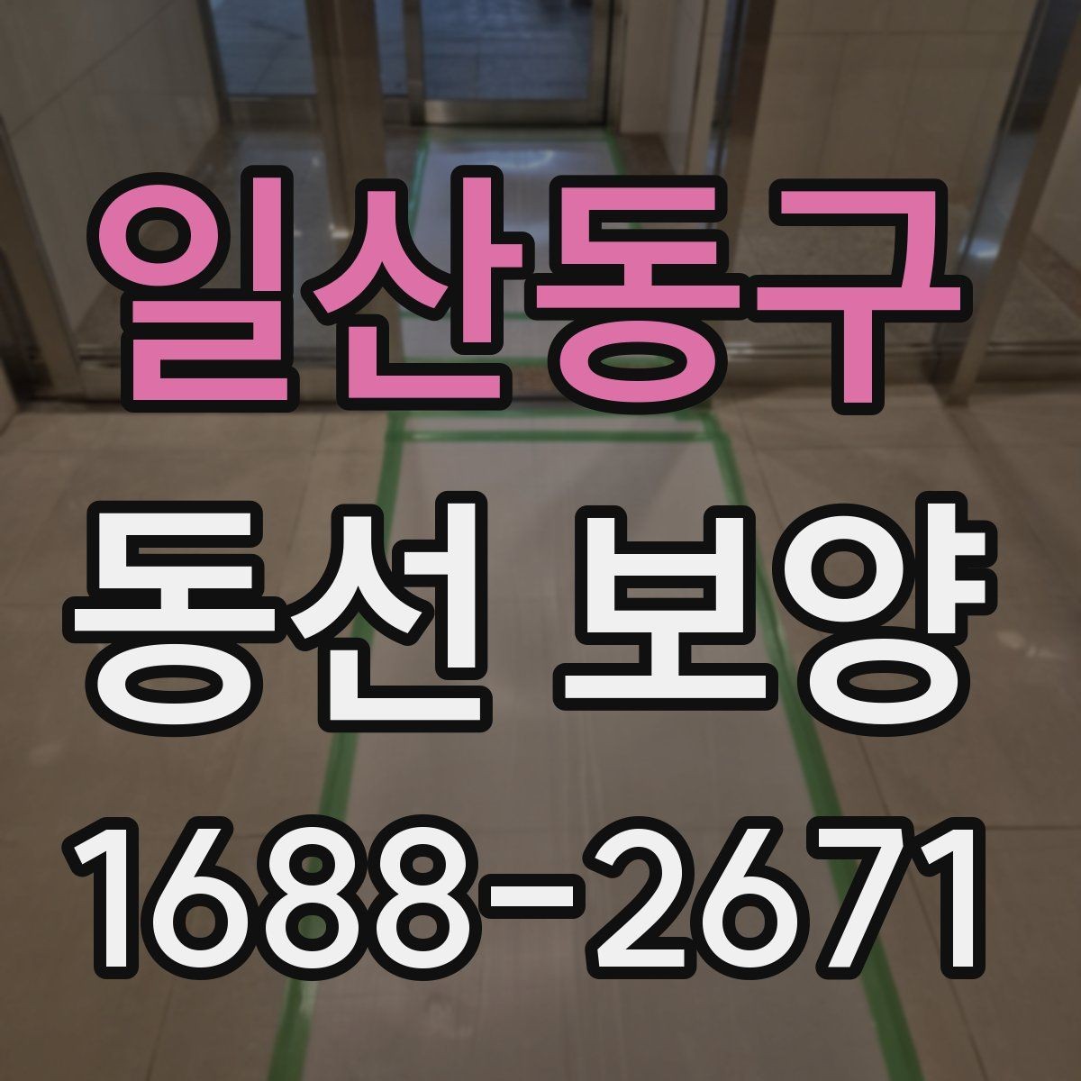 일산동구 동선 보양 후 마감 상태 점검 포인트