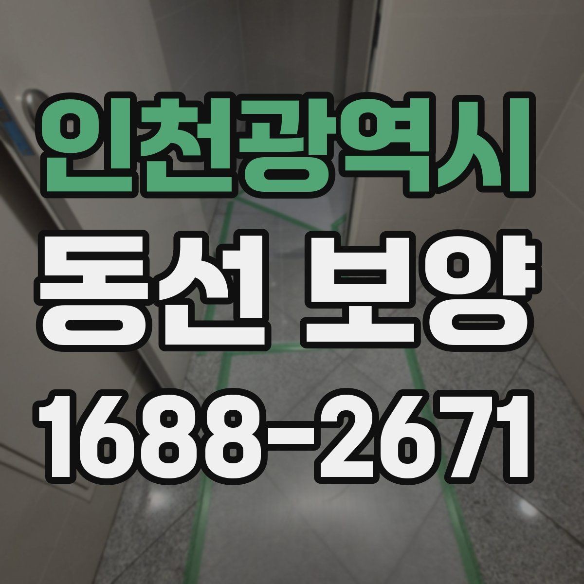 인천광역시 동선 보양 현장별 적용 사례와 특징