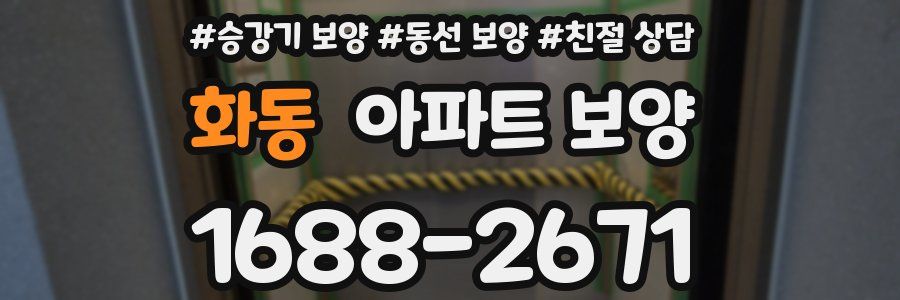 화동 아파트 보양