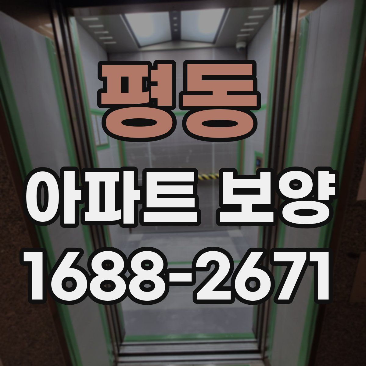 평동 아파트 보양
