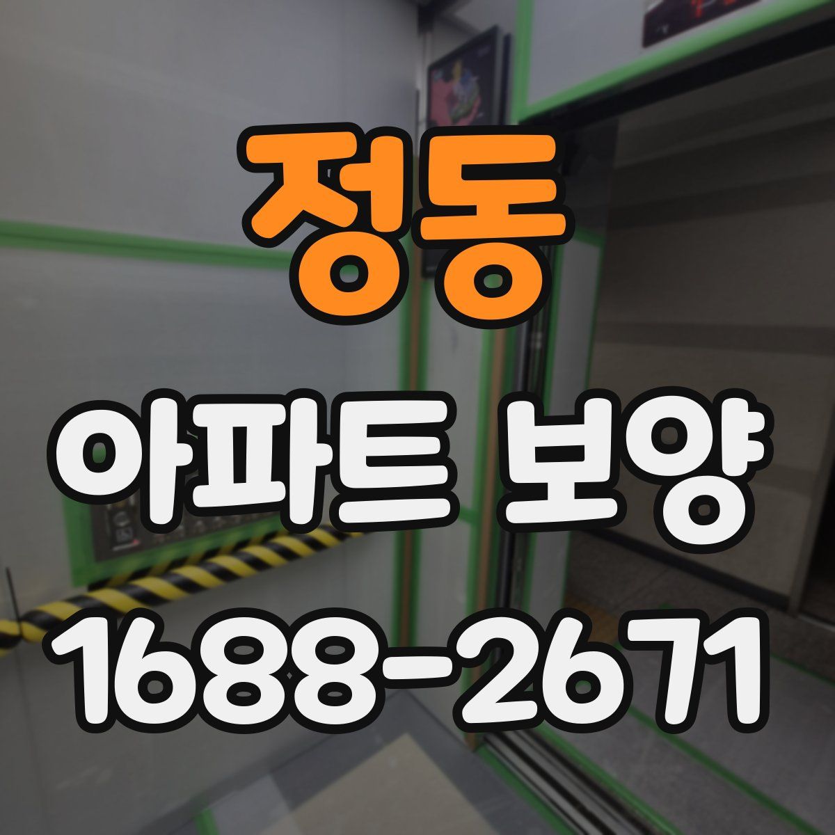 정동 아파트 보양