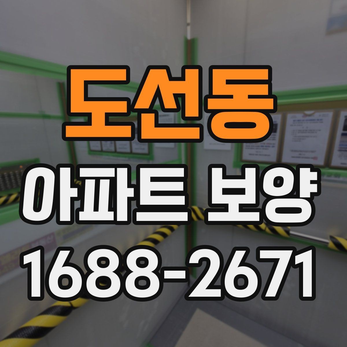 도선동 아파트 보양 시 흠집을 줄이는 관리 방법